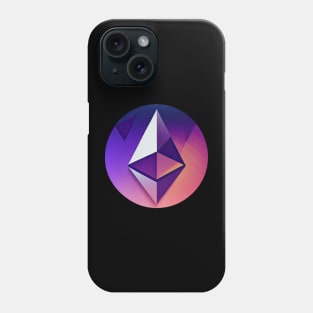 Ethereum to the moon Phone Case