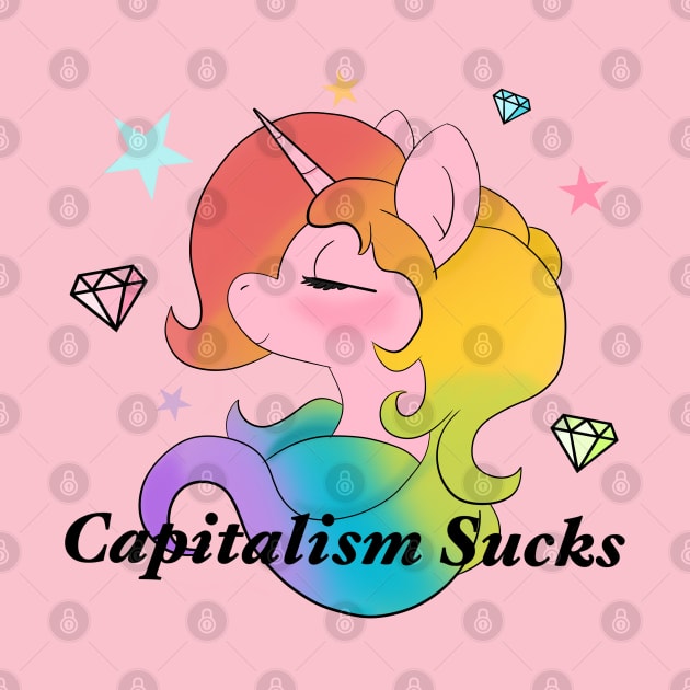 Capitalism Sucks by AmyNewBlue