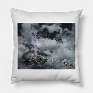 Guitar Nocturne Pillow