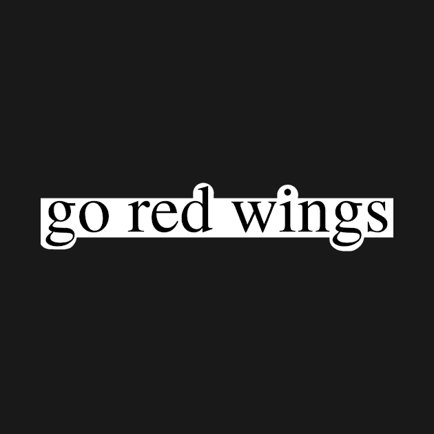 go red wings by delborg