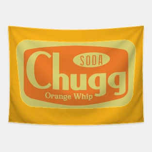 Chugg Soda - Orange Whip Tapestry