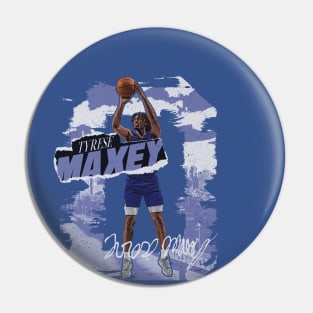 Tyrese Maxey Philadelphia Rough Pin