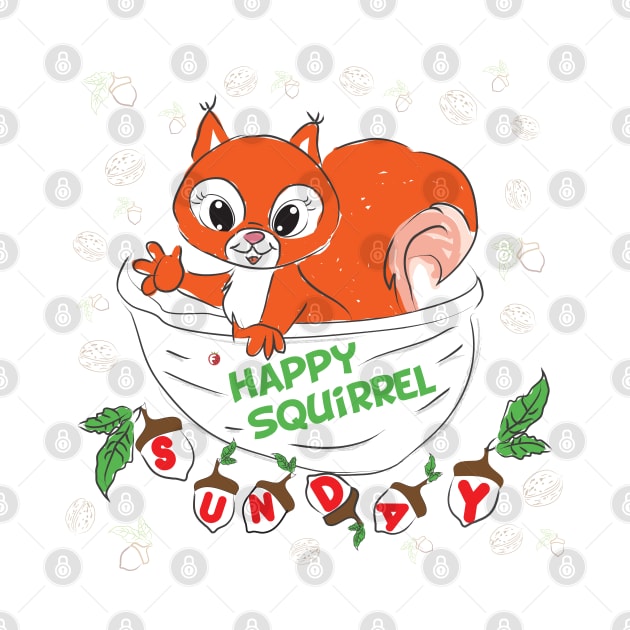 Happy Squirrel – be curious and restless in a happy Sunday by fraga-ro