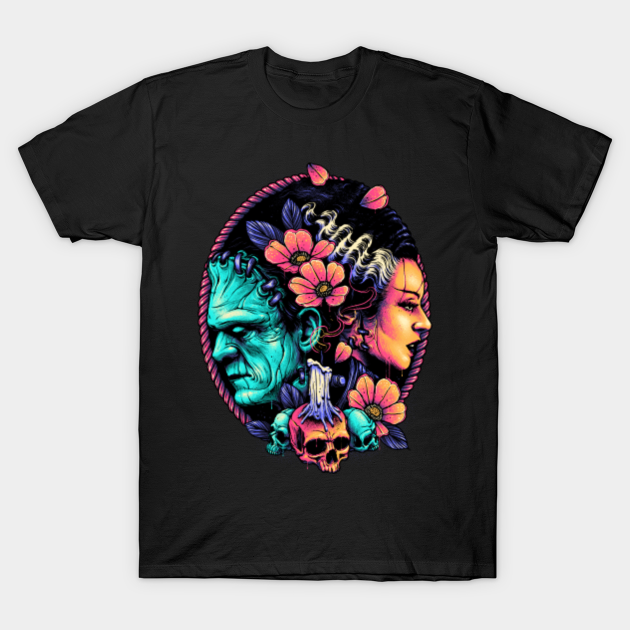 The Monster Couple - Horror - T-Shirt