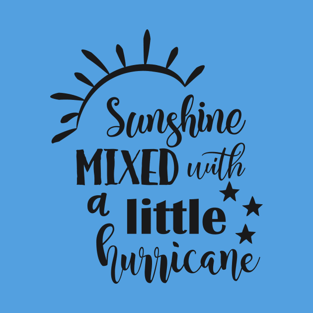 Sunshine Mixed With A Little Hurricane by Little Things by Nicky 