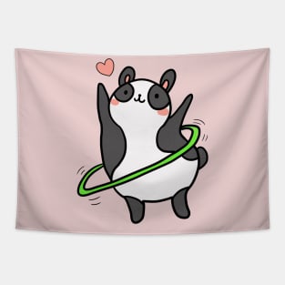 Hula panda Tapestry