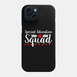 Special Education Squad Teacher Gift Shirt Back To School Phone Case