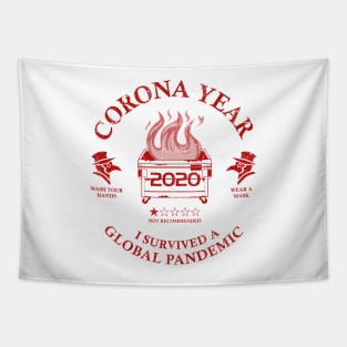 Corona Year 2020 ✅ I Survived A Global Pandemic - Crimson Tapestry