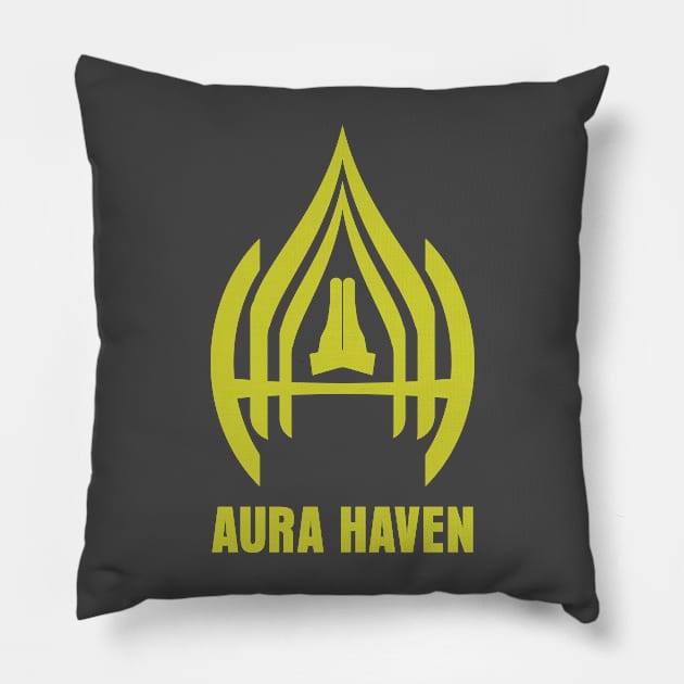 Aura Haven Pillow by Markyartshop