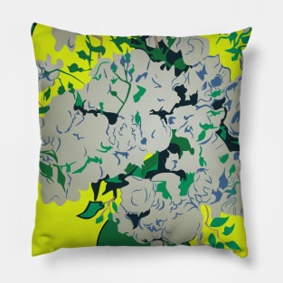 The rose in the vase Pillow