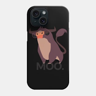 Bison Moo Phone Case