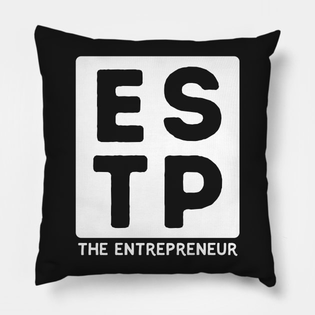 ESTP Pillow by Teeworthy Designs