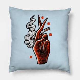 Smoking Hand Pillow