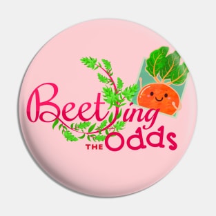 Beeting the Odds - Punny Garden Pin