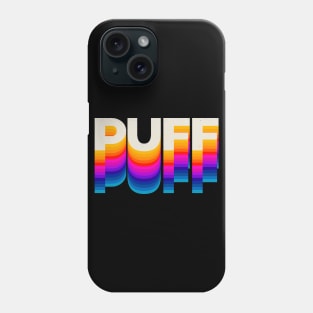 4 Letter Words - Puff Phone Case