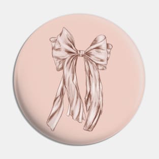 Cute Pink Bow Pin