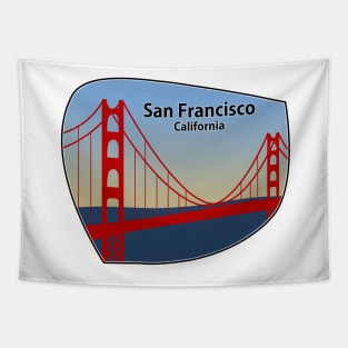 San Francisco Golden Gate Tapestry