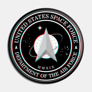 SPACE FORCE 3D [CIA-TP] Pin