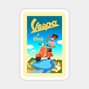 Vespa Luca Magnet