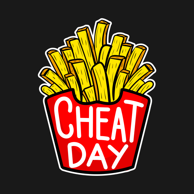 It`s My Cheat Day Carb Control Diet Gift Idea by dconciente