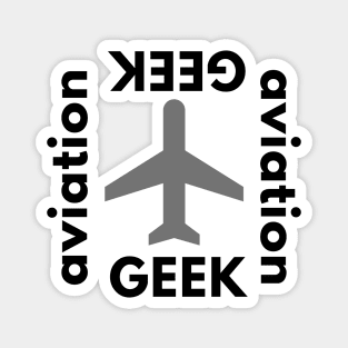 Aviation Geek Magnet