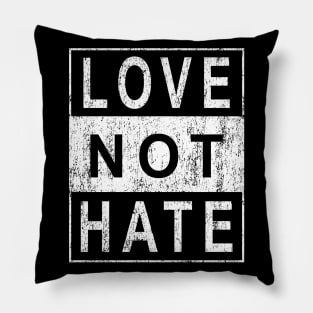 Love Not Hate | Black Lives Matter. Pillow