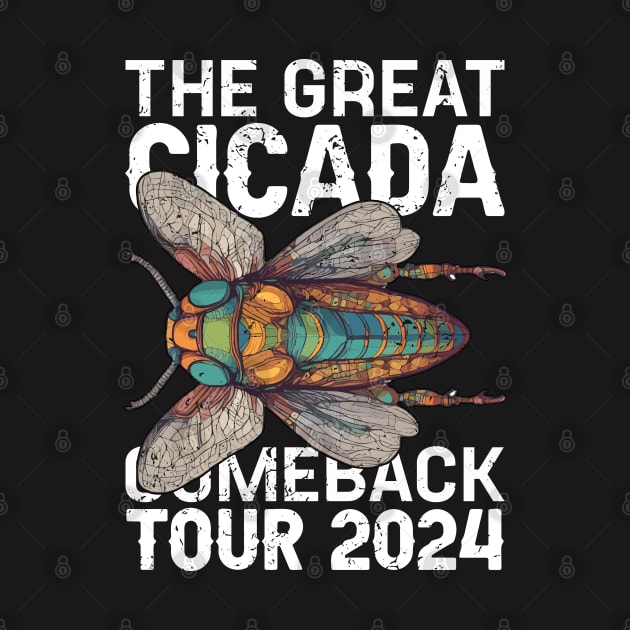 Great Cicada Comeback Tour XIX XIII USA 2024 Cicada  Lover by TeeTypo