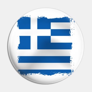 Greece artwork Pin