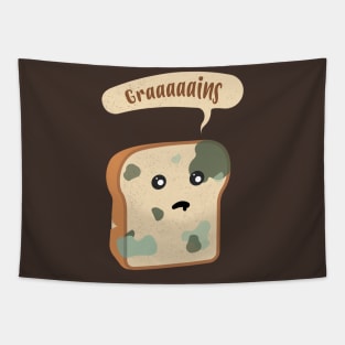 Zombie Bread Grain Tapestry