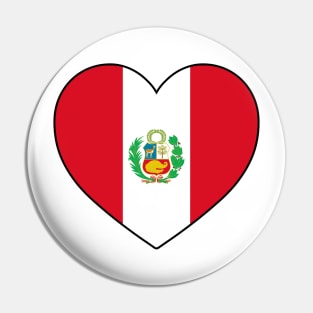 Heart - Peru Pin