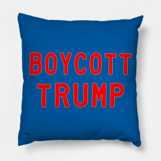 Boycott Trump Pillow