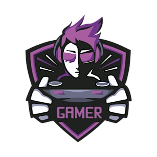 Gamer (purple) T-Shirt