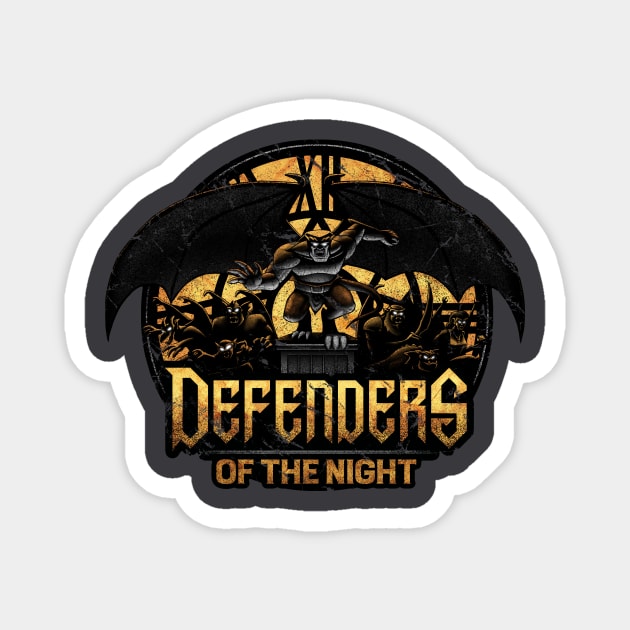 Defenders of the Night Magnet by CoryFreemanDesign