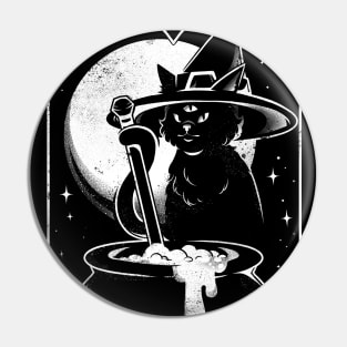 The Magician - Cute Witch Cat Gift Pin