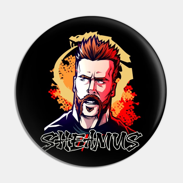 Sheamus Arts Pin by Berujung Harmony