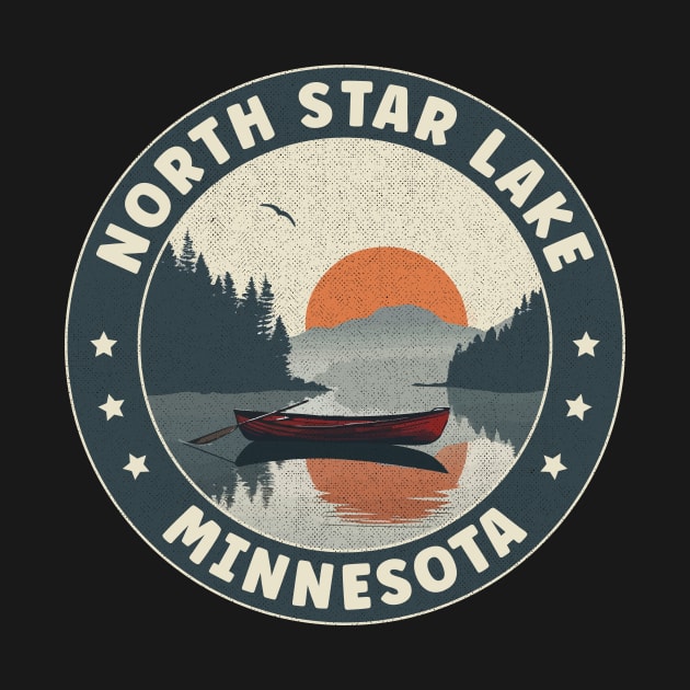 North Star Lake Minnesota Sunset by turtlestart