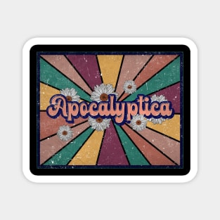 Awesome Name Apocalyptica Lovely Styles Vintage 70s 80s 90s Magnet