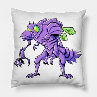 Purple Insect Pillow