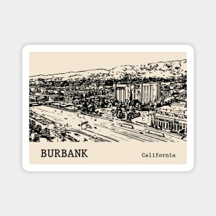 Burbank California Magnet