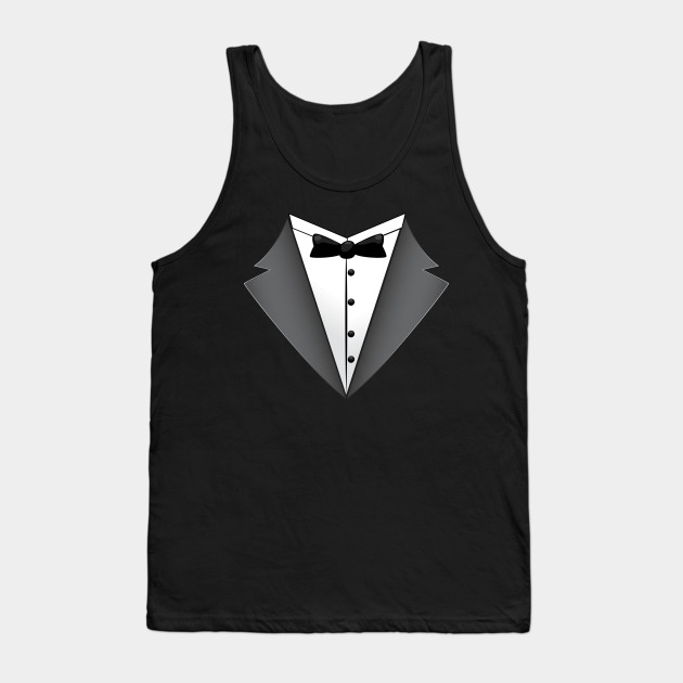 tuxedo tank top