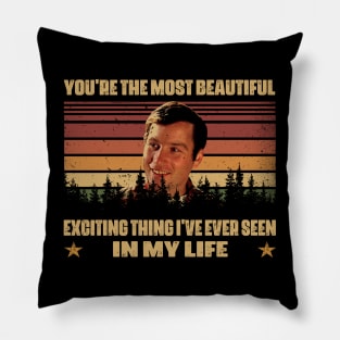 Cruisin' through the '60s American Retro T-Shirts for Nostalgia Buffs Pillow