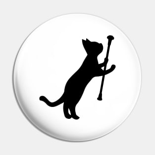 Black Cat. Cute cat Pin