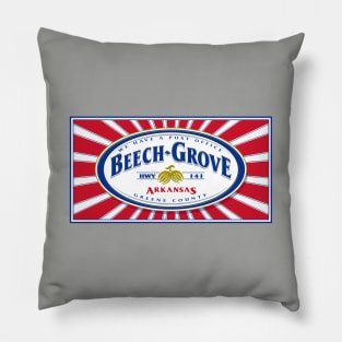 Beech Grove, Arkansas Pillow