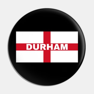 Durham City in English Flag Pin