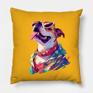 cool dog Pillow