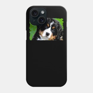 Bernese Mountain Dog Face Phone Case