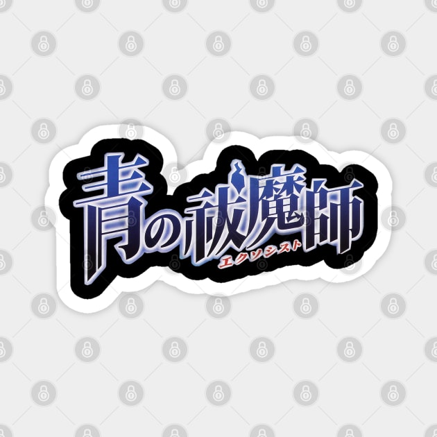Blue Exorcist Logo  Art Magnet by Otaku Vibes