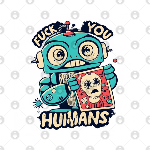 Fuck you humans by Aldrvnd