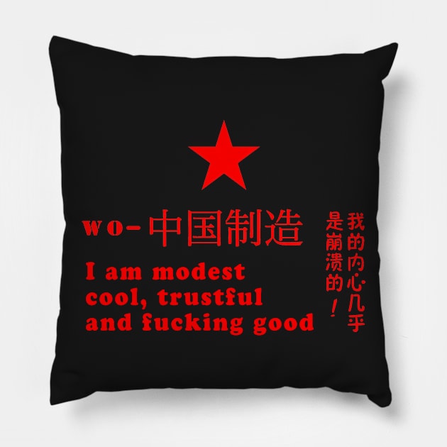 Engrish Pillow by Closeddoor