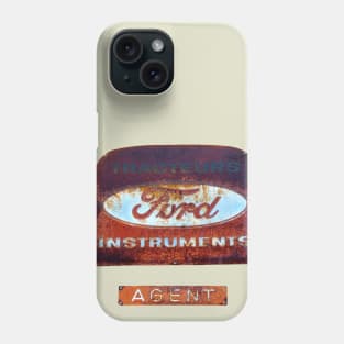 Rusty Enamel French Sign. Phone Case